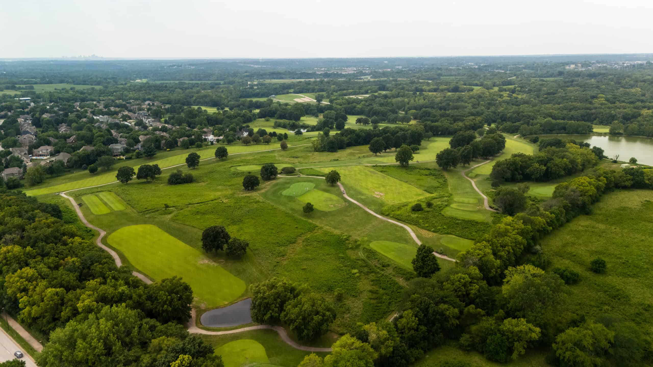 Cinematic tour of a premium golf club