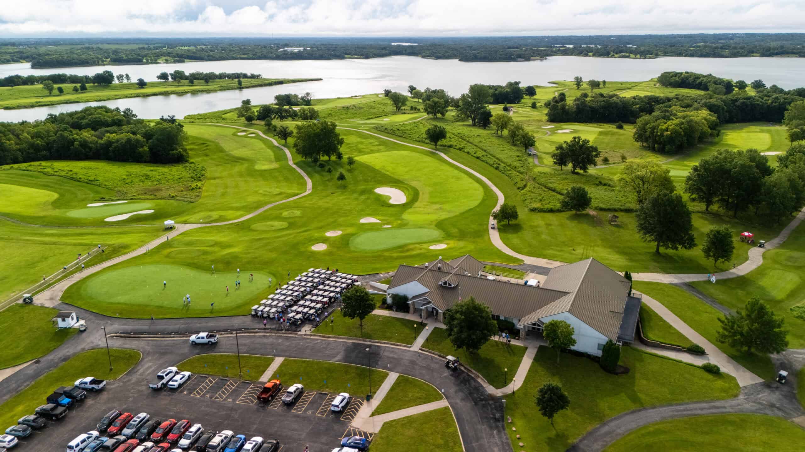 Cinematic tour of a premium golf club